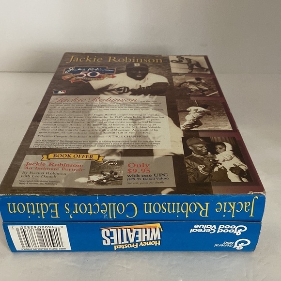 General Mills Wheaties 1997 Jackie Robinson Collectors Edition 50th Anniversary - Picture 3 of 7
